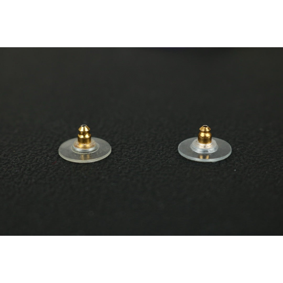 Very Good ( Rank A)｜CHANEL Vintage 18K Gold Plating Triangle Pendant Earrings｜F25021105