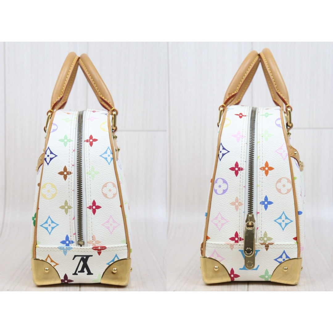 Very Good ( Rank A)｜ LV Takashi Murakam Multi Monogram Trouville Hand Bag｜25082005