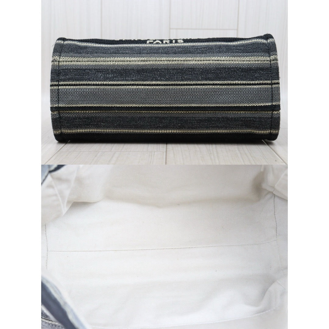 Good ( Rank AB)｜ CHANEL Canvas Tote Bag  Made In 2018-2019 Year｜P25062703