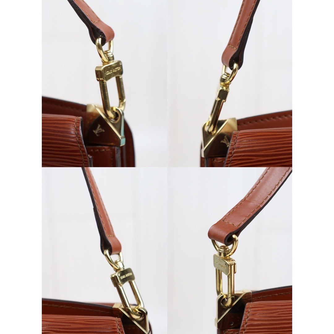 Rank A ｜LV Epi Grenelle Shoulder Bag Brown｜23111201