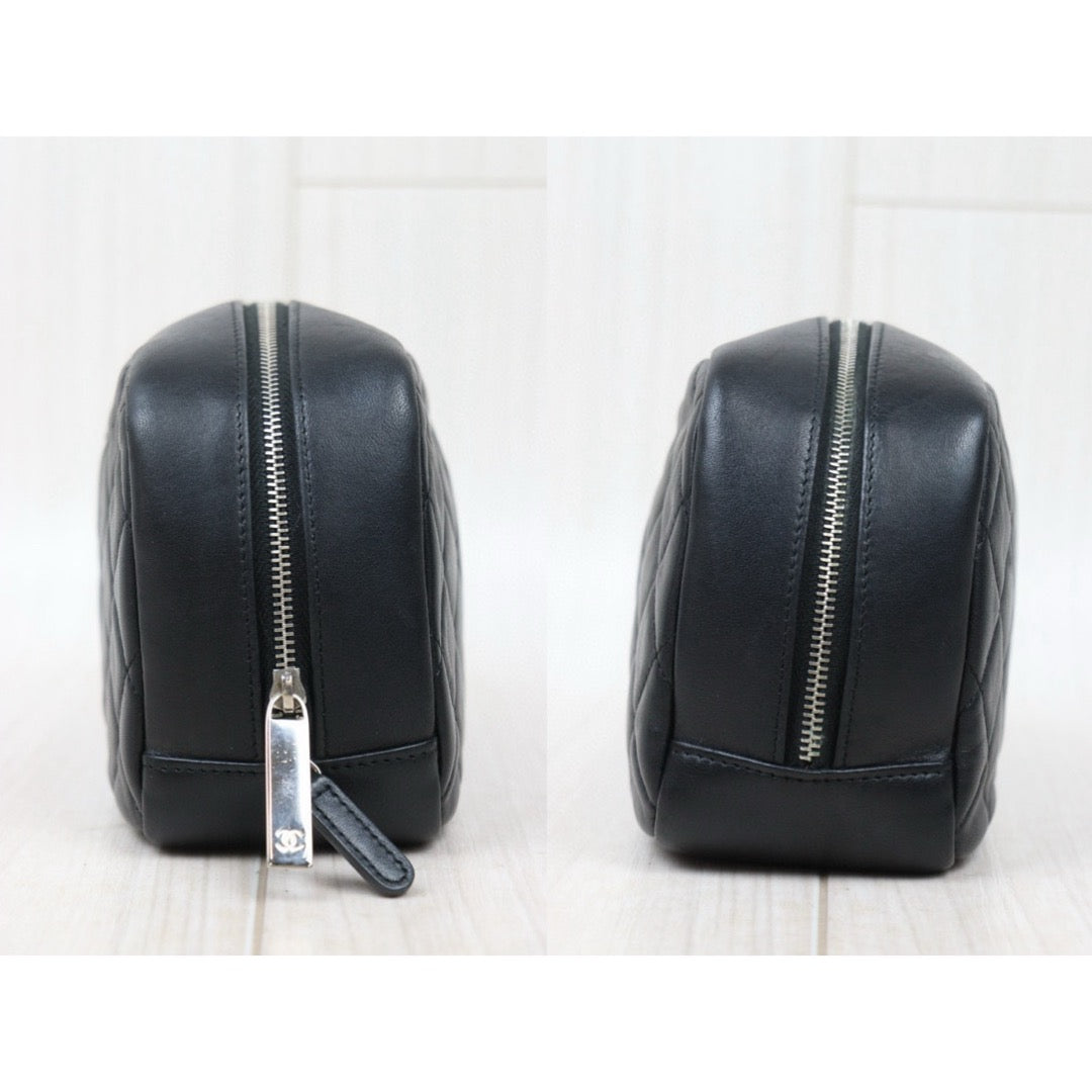 Good ( Rank AB)｜ CHANEL  Lamb Skin Vanity Handbag  Made In 2016～2017Year ｜24112601