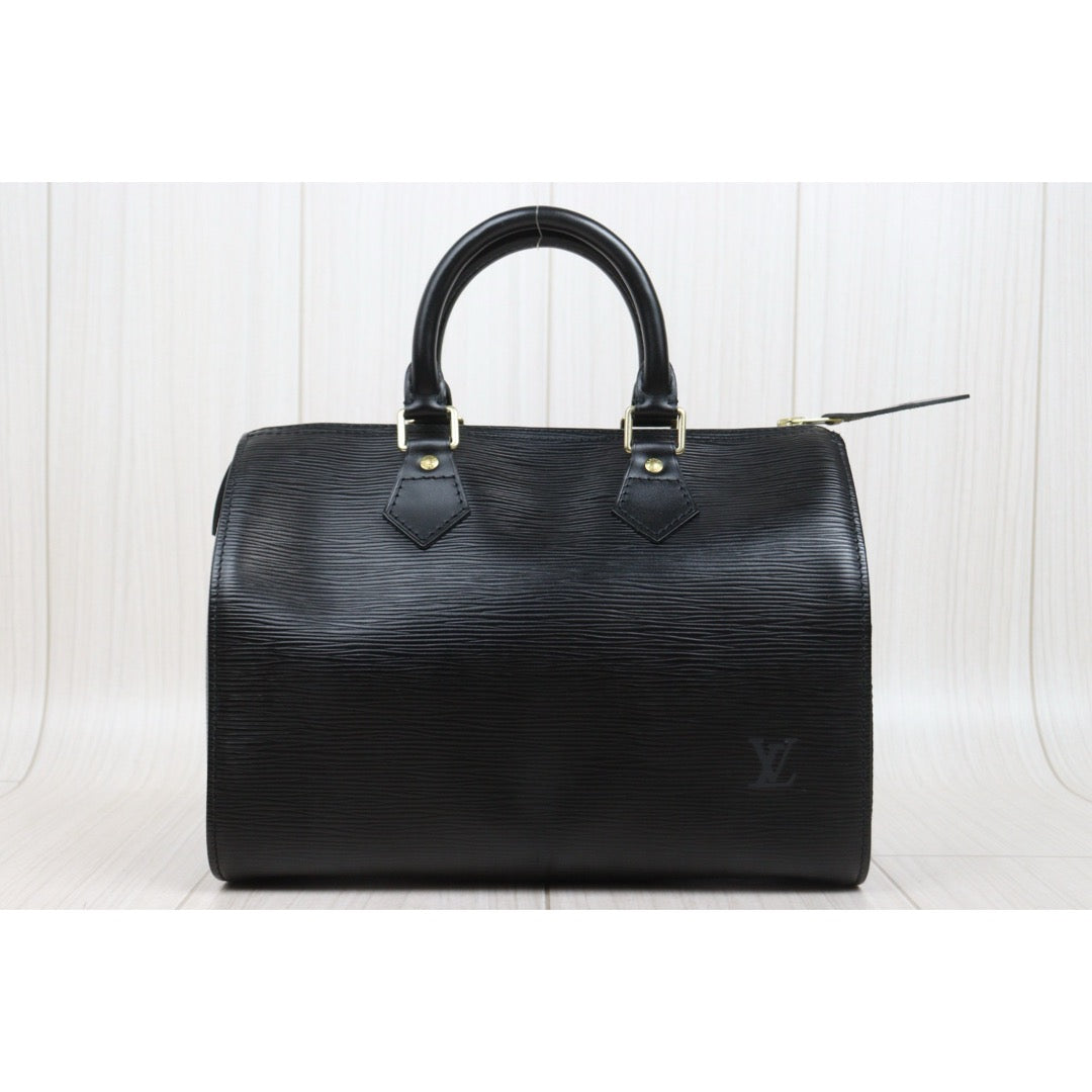 Good ( Rank AB)｜ LV Epi Speedy 25 Hand Bag Black｜25111205