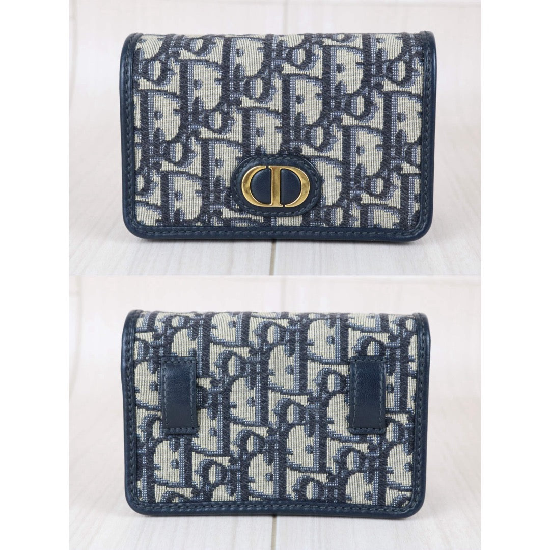 Include Entrupy Certificate of Authenticity｜Good ( Rank AB)｜Dior Trotter Montaige Mini  Box Chain Shoulder Bag ｜S26050701
