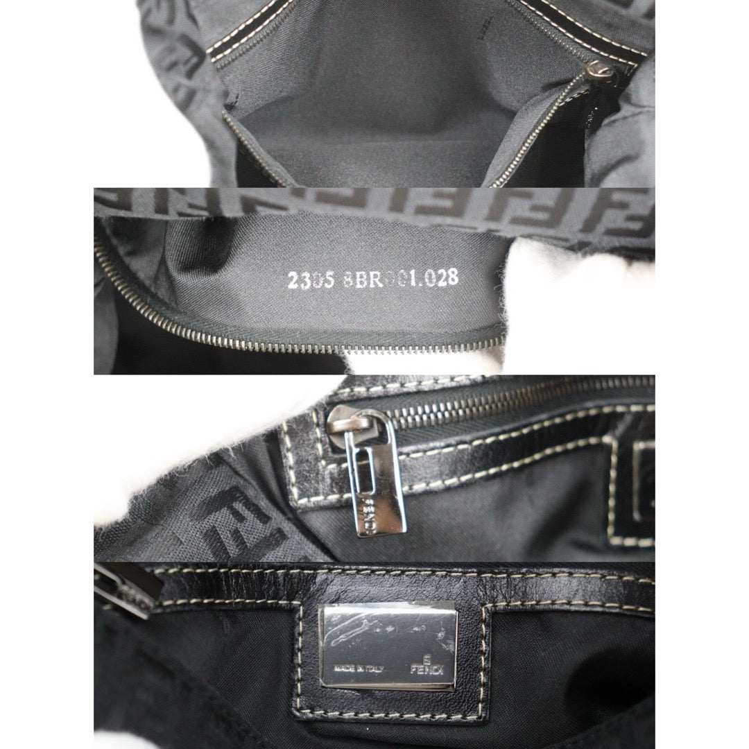 Good ( Rank AB)｜ FENDI Mamma Baguette Shoulder Bag Black ｜24091207