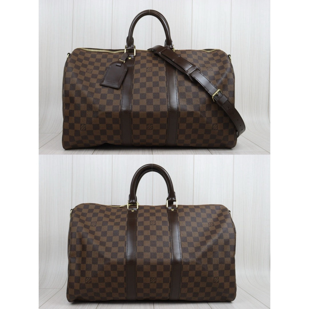 Very Good ( Rank A) ｜ LV Damier Keepall Bandouliere 45 With Shoulderstrap｜P25101307