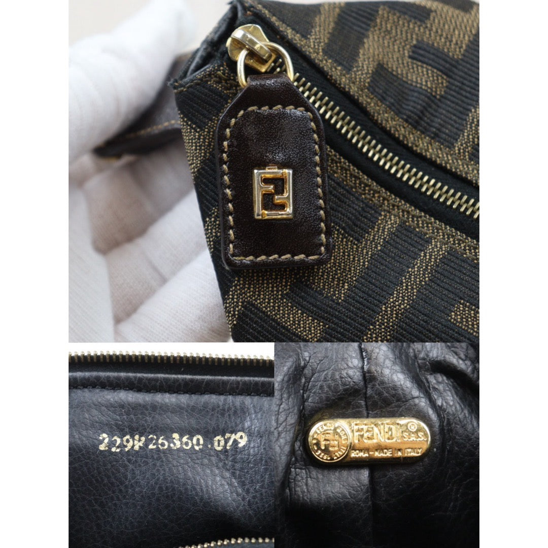Rank AB ｜ FENDI PM Zucca Handbag ｜24050923