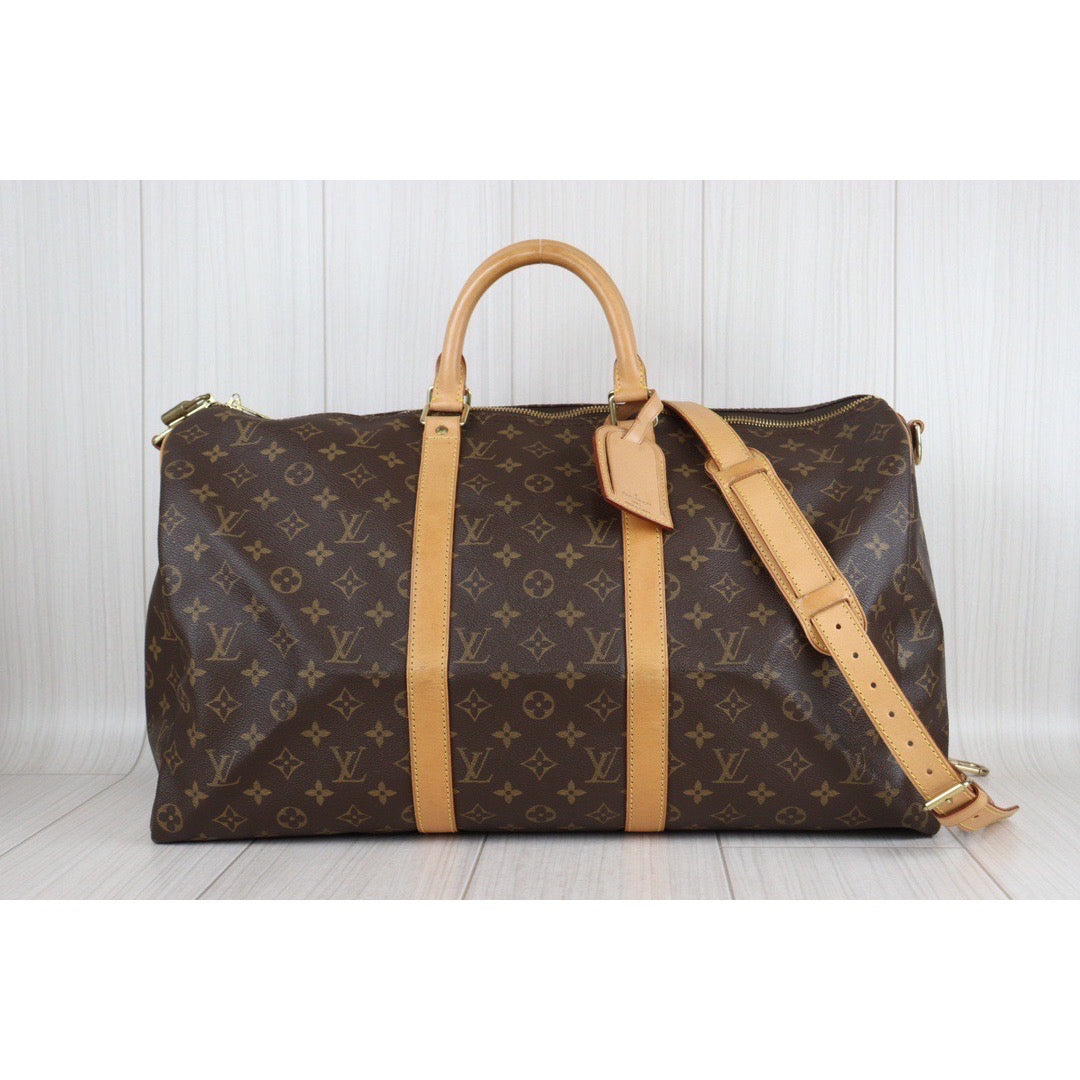 Rank A ｜ LV Monogram Keypol Bandrière 50 ｜23092605