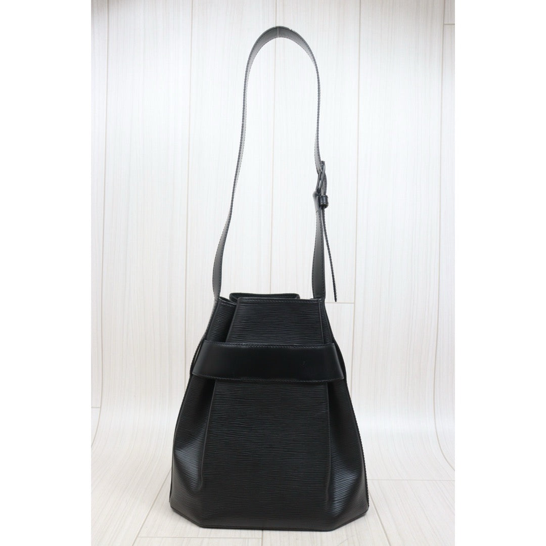 Include Entrupy Certificate of Authenticity｜Good ( Rank AB)｜Louis Vuitton Epi Sack de Paul Shoulder Bag Black｜26052801