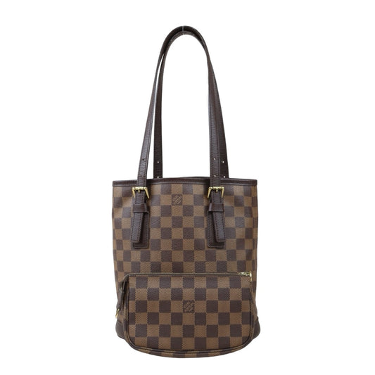 Good ( Rank AB)｜LV Damier Male Handbag With Pouch｜24081921