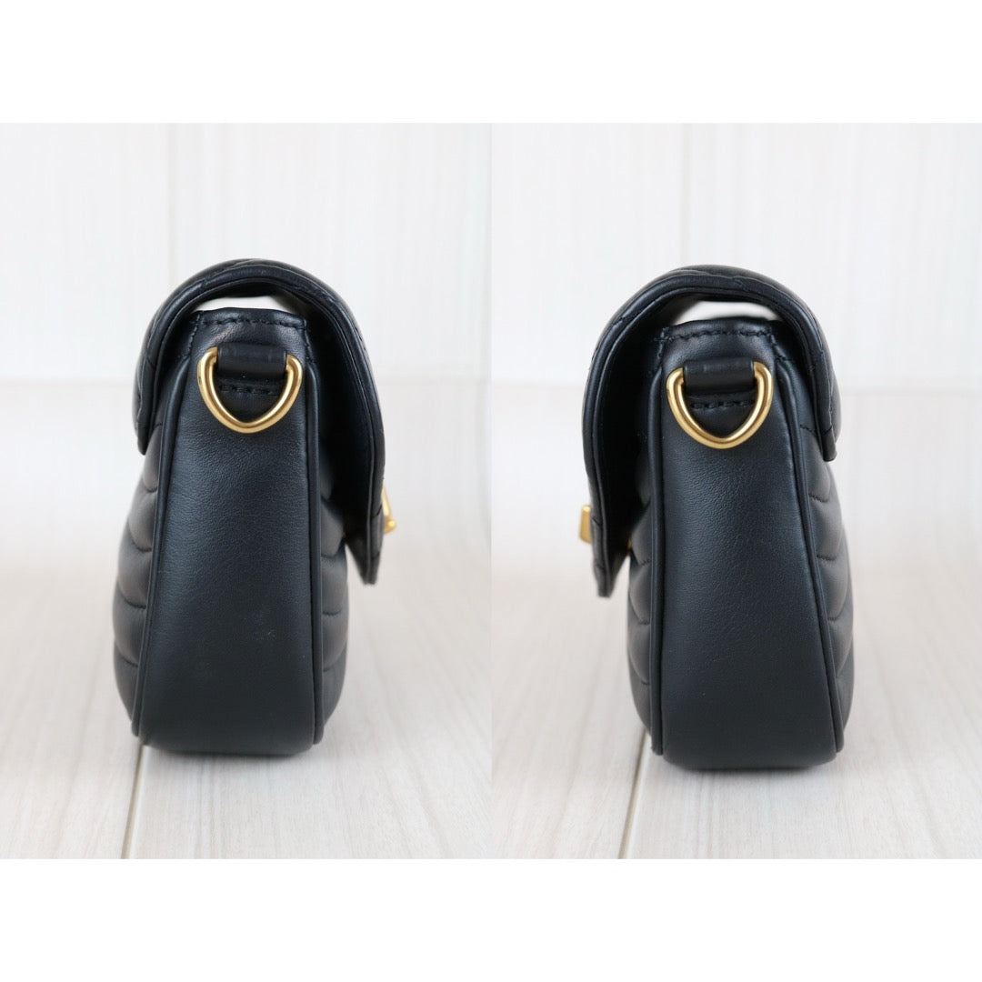 Very Good ( Rank A)｜ LV Calf Leather  New Wave Multi Pochette  Black ｜S25072101