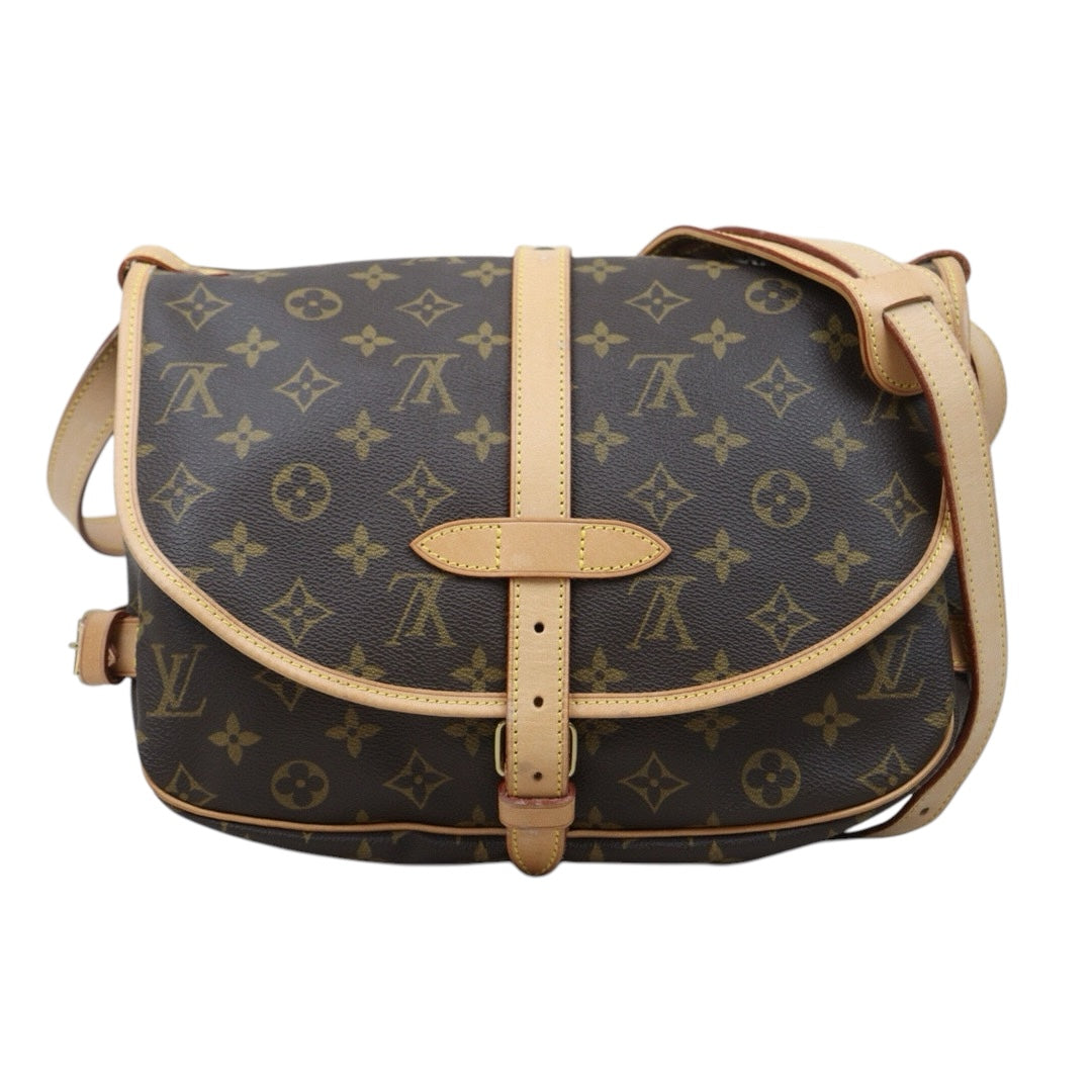 Good ( Rank AB)｜ LV Monogram Saumur 30 Shoulder Bag｜24121923