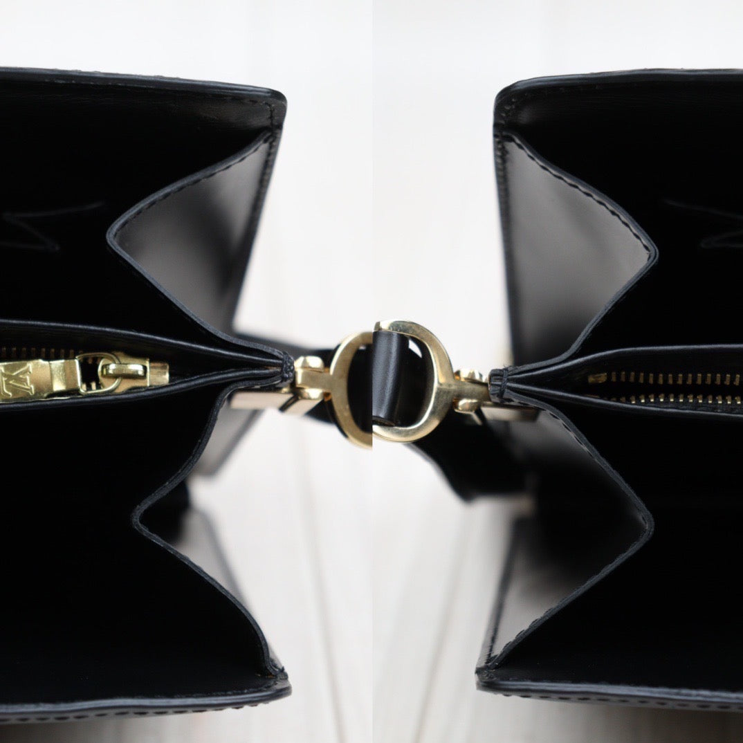 Rank A｜ LV Epi Shoulder Bag Black｜23111613