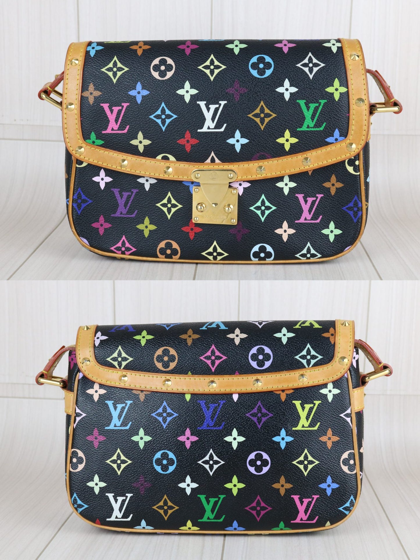 Good ( Rank AB) ｜ LV Monogram Multicolor Sologne Shoulder Bag ｜S25082503