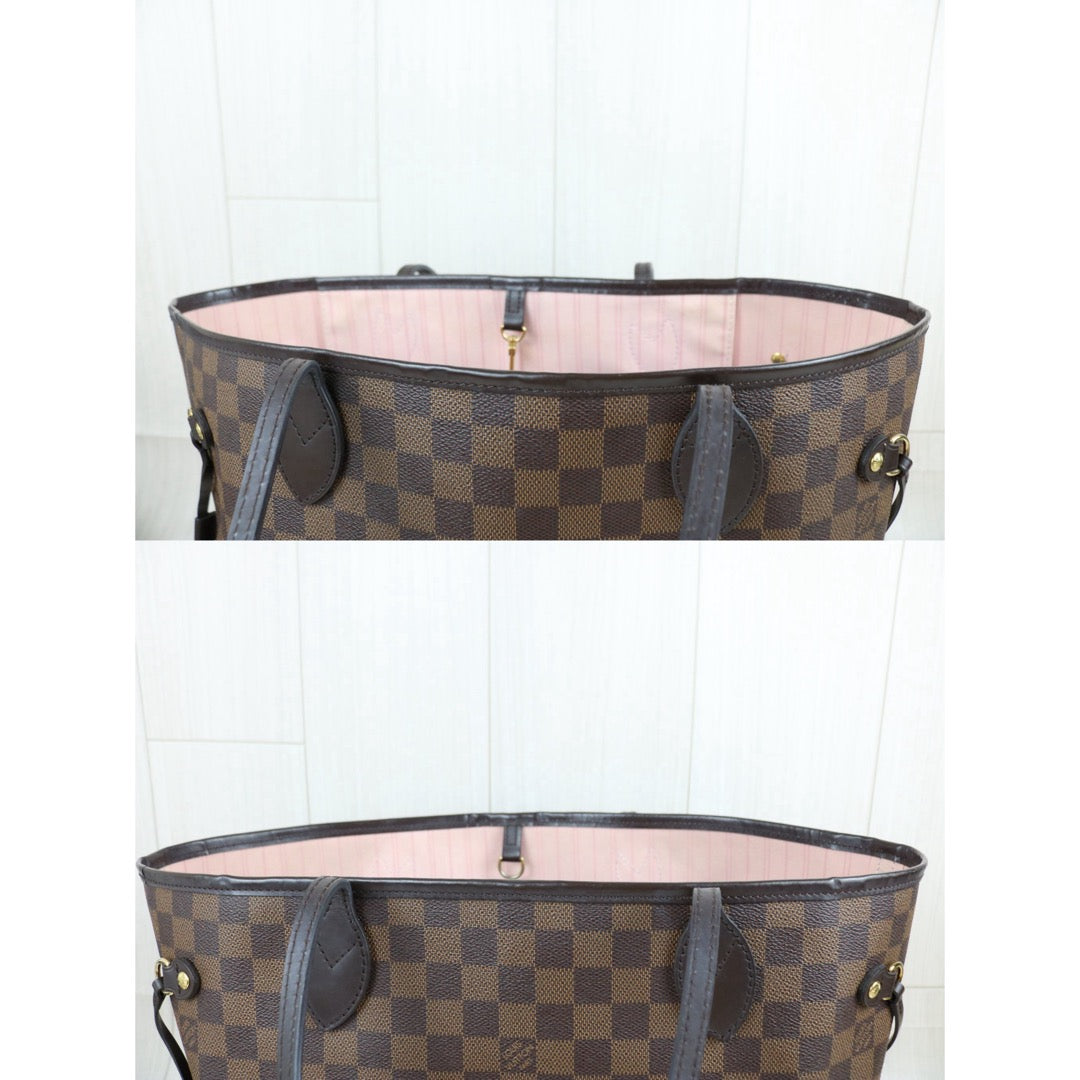 Include Entrupy Certificate of Authenticity｜Good ( Rank AB)｜Louis Vuitton Damier Neverfull MM With Pouch ｜S26052515