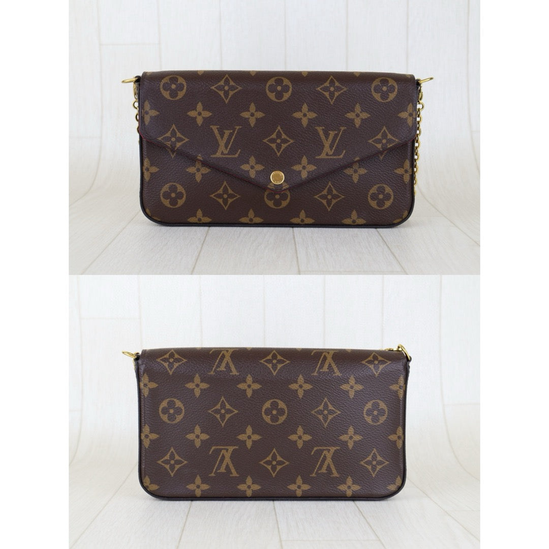 Very Good ( Rank A) ｜LV Monogram Pochette Felicie Shoulder Bag IC chip｜H24112116