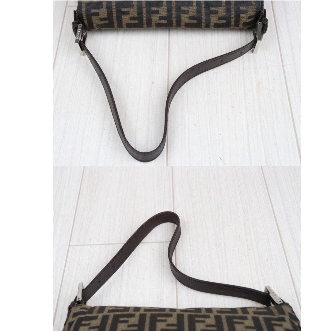 Rank AB｜ FENDI Zucca Mamma Baguette Shoulder Bag ｜23110801