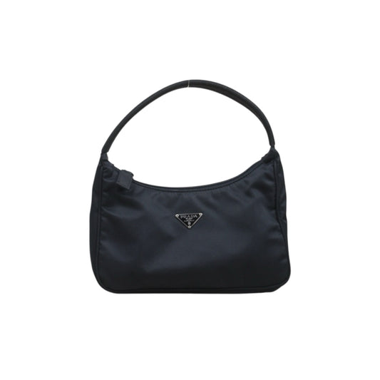Very Good ( Rank A) ｜ PRADA Nylon HOBO HandBag Black｜25090404