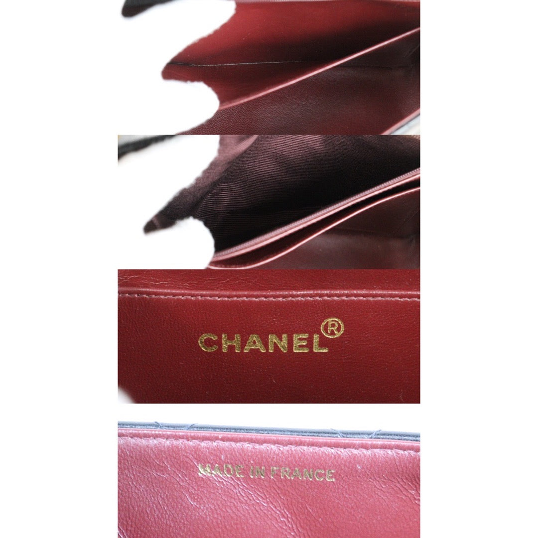 Rank A ｜ CHANEL Matrasse Diana 25 Lamb Skin Chain Bag Made in 1991-1994 Year｜23120810