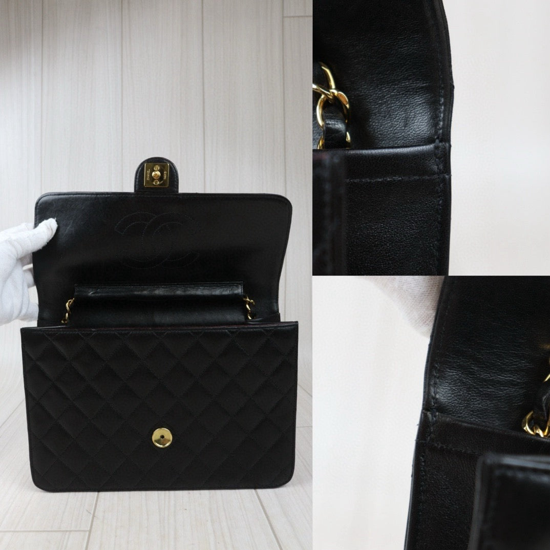 Good ( Rank AB)｜ CHANEL  Lamb Skin Chain CF 25 Shoulder Bag Made in 1997-1999Year ｜24071901