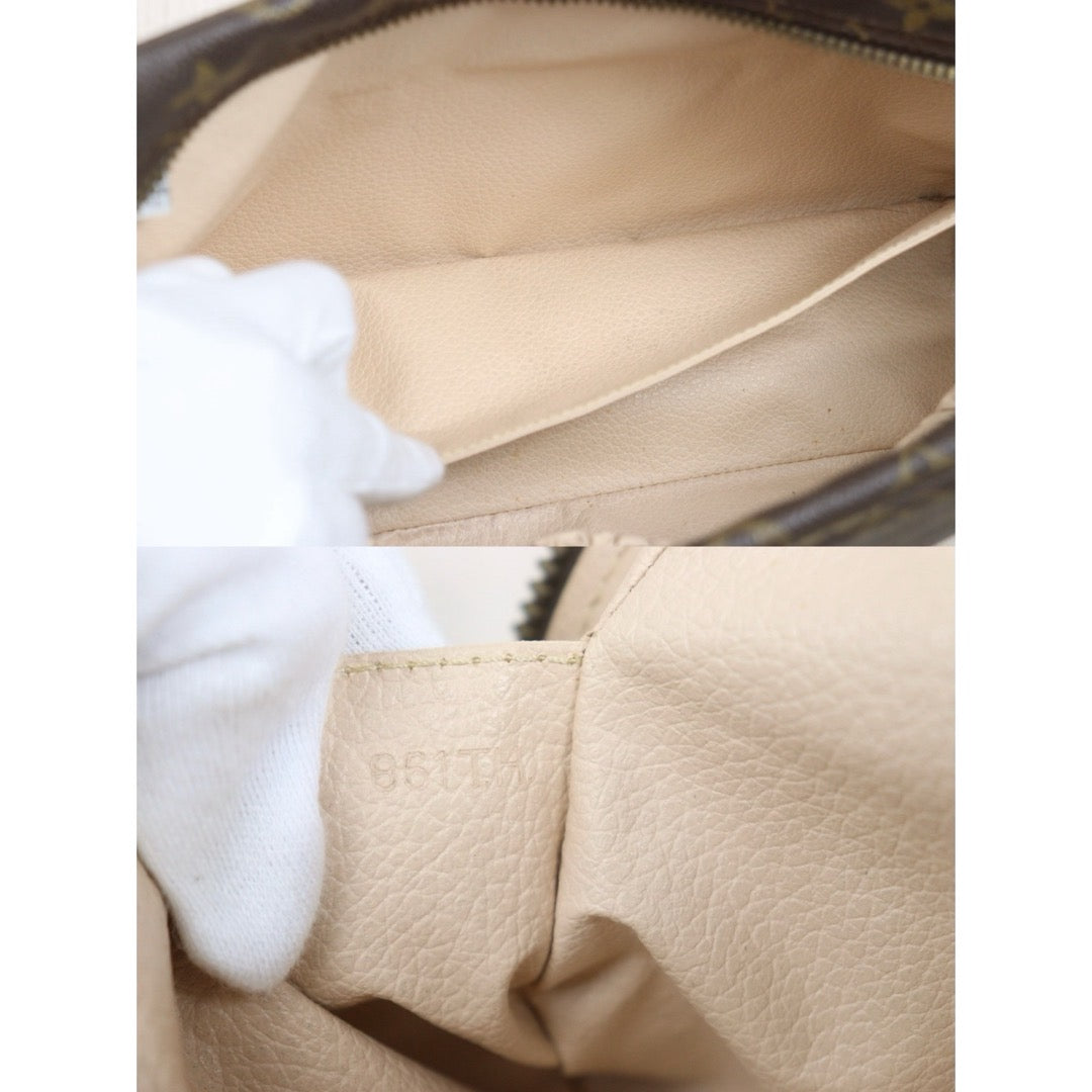 Include Entrupy Certificate of Authenticity｜Good ( Rank AB)｜ Louis Vuitton Truth Toilet 28 Monogram Makeup Pouch｜26081808