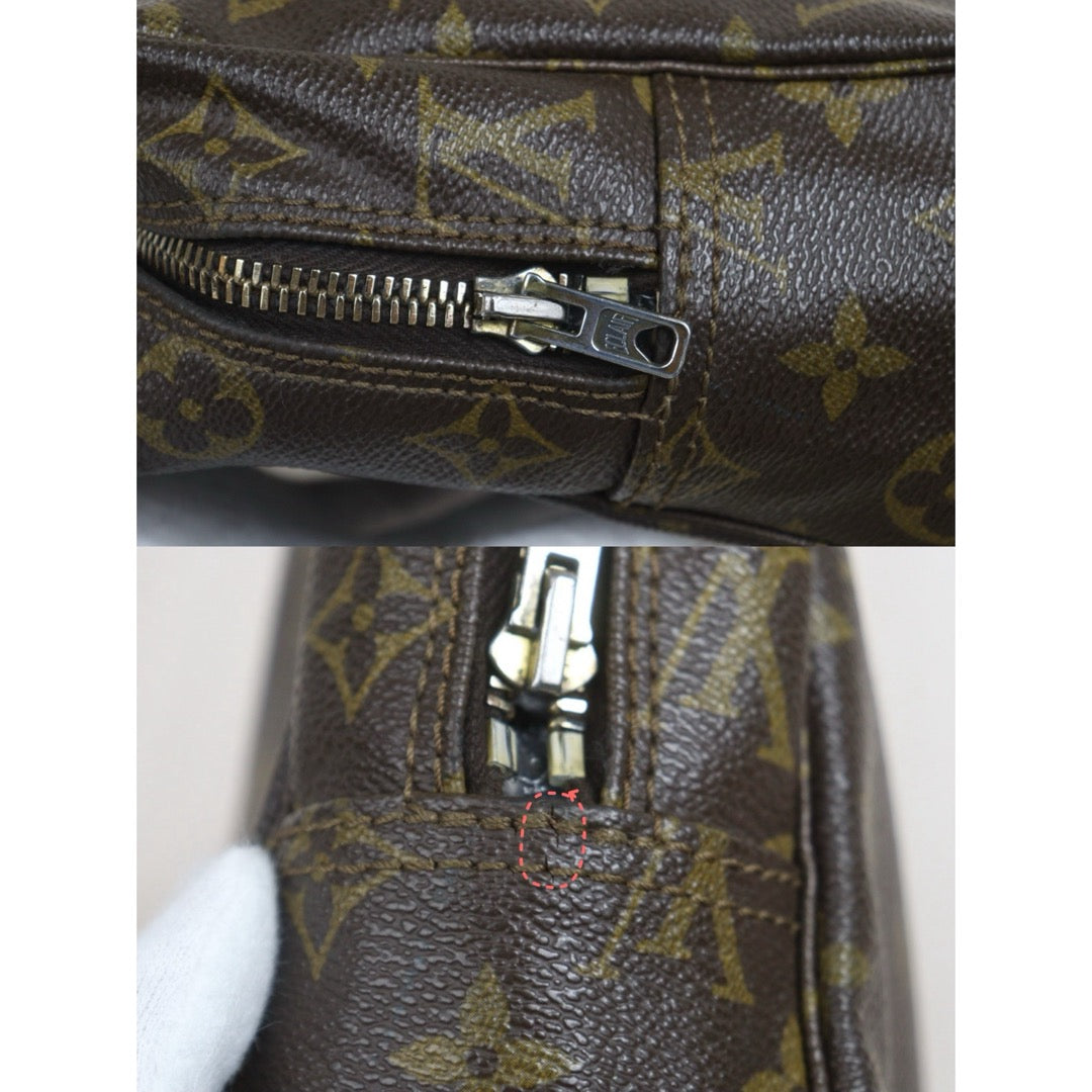 Include Entrupy Certificate of Authenticity｜Good ( Rank AB)｜ Louis Vuitton Truth Toilet 28 Monogram Makeup Pouch｜26073007
