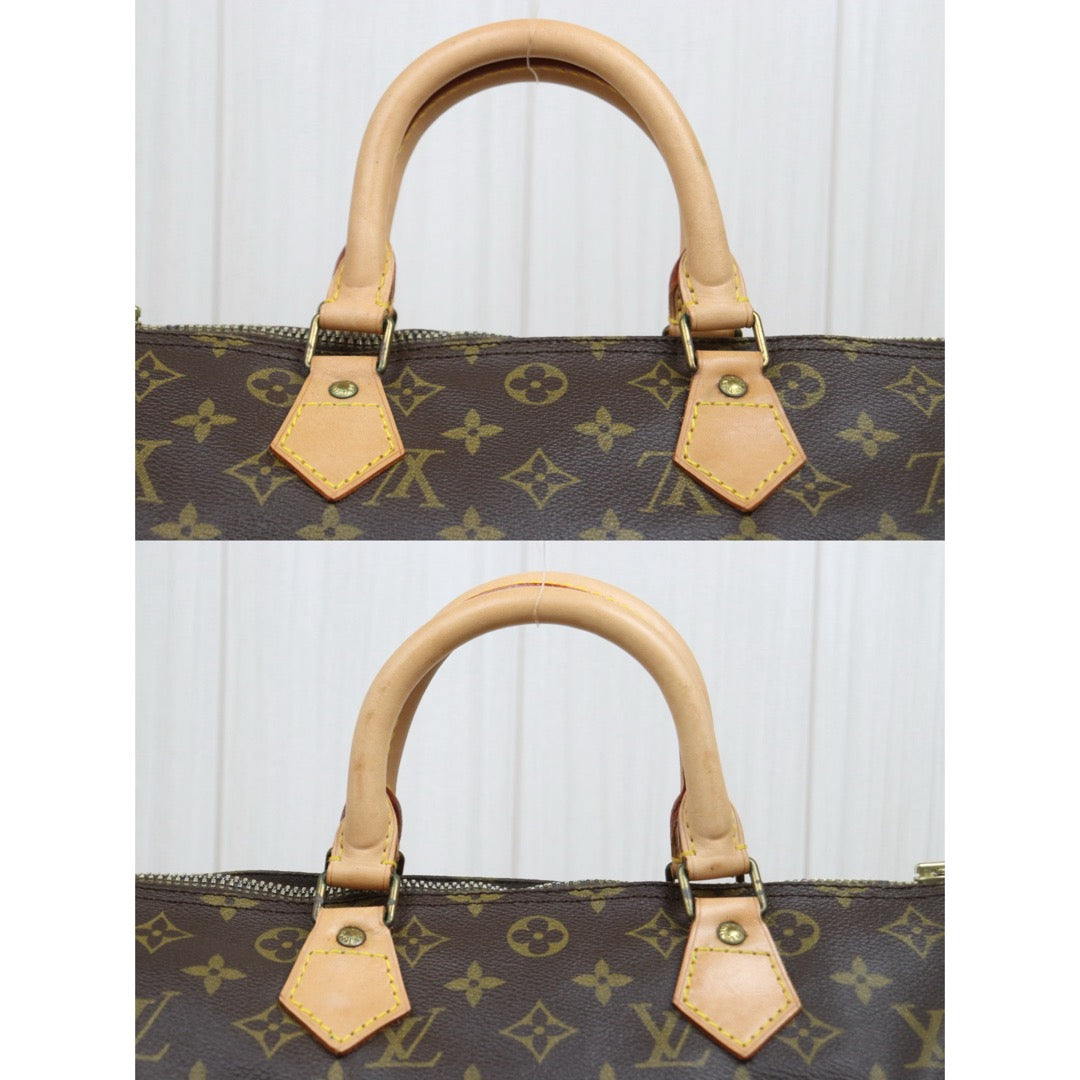 Include Entrupy Certificate of Authenticity｜Good ( Rank AB)｜ Louis Vuitton Monogram Speedy 30 Hand Bag ｜25122301