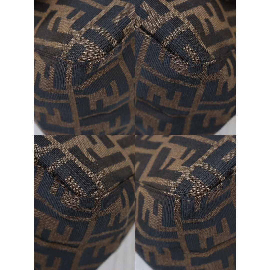 Rank A｜ FENDI Zucca Mamma Baguette Shoulder Bag ｜Q24051616