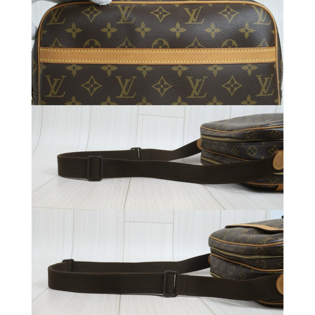 Include Entrupy Certificate of Authenticity｜Good ( Rank AB) ｜  Louis Vuitton Monogram Reporter PM Shoulder Bag｜26100503
