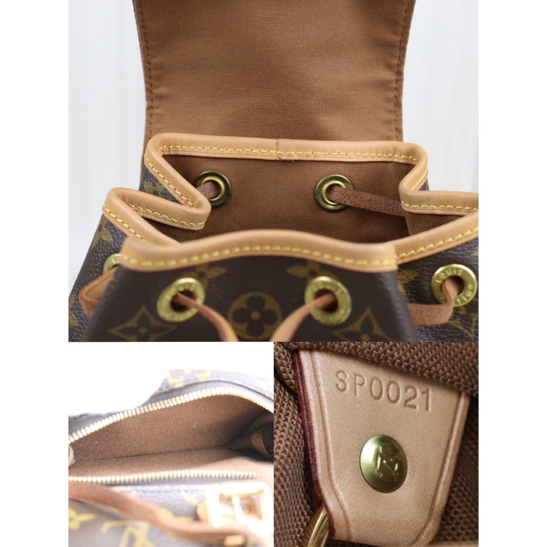Rank A｜ LV Monogram Montsouris PM Backpack｜23101902
