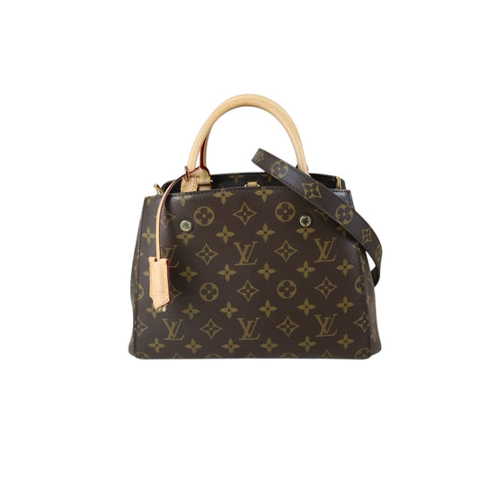 Include Entrupy Certificate of Authenticity｜Very Good ( Rank A)｜ Louis Vuitton Monogram Montaigne BB Hand Bag Shoulder Bag ｜X26041416
