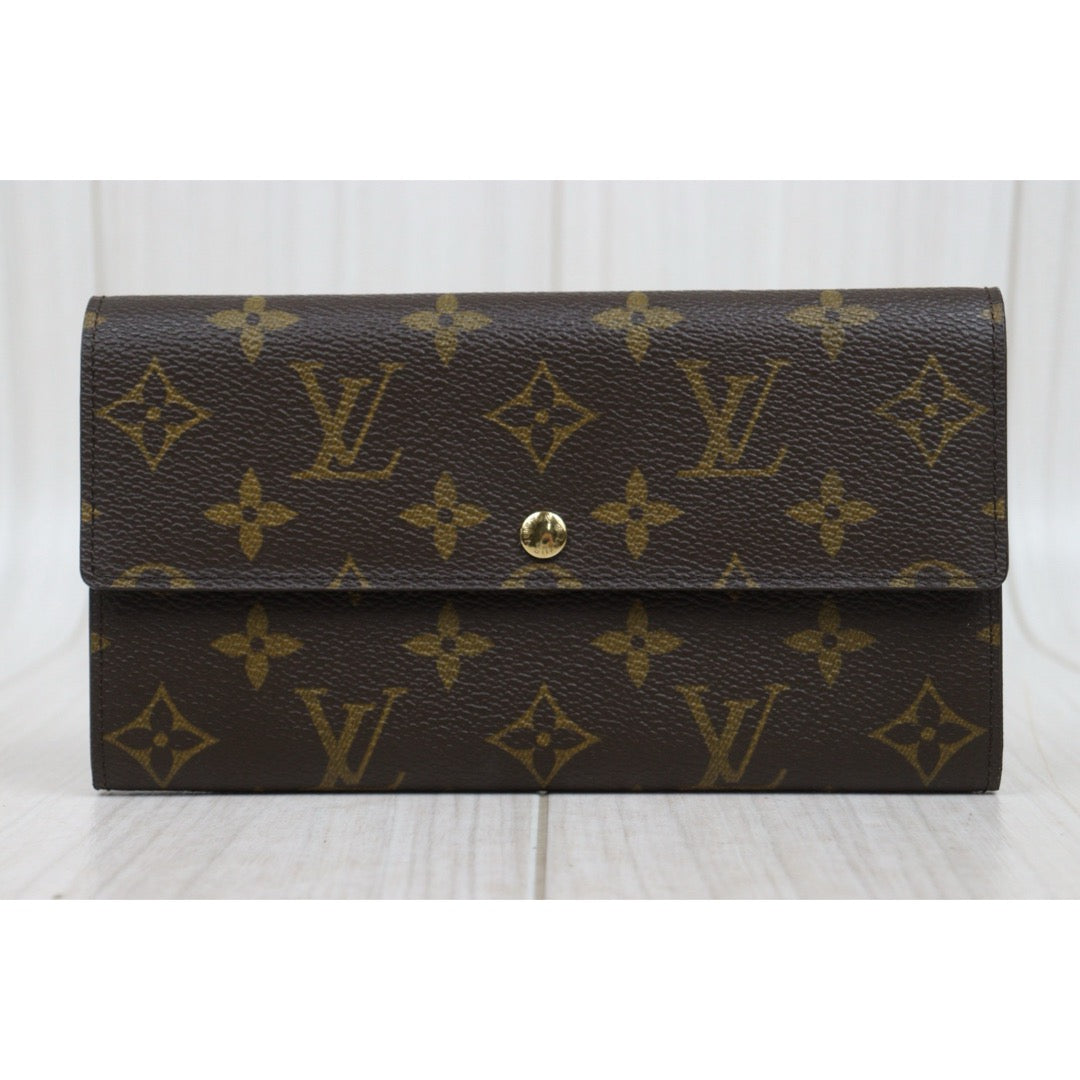 Very Good ( Rank A)｜  LV Monogram Pochette Porte Long Style Wallet ｜25090210