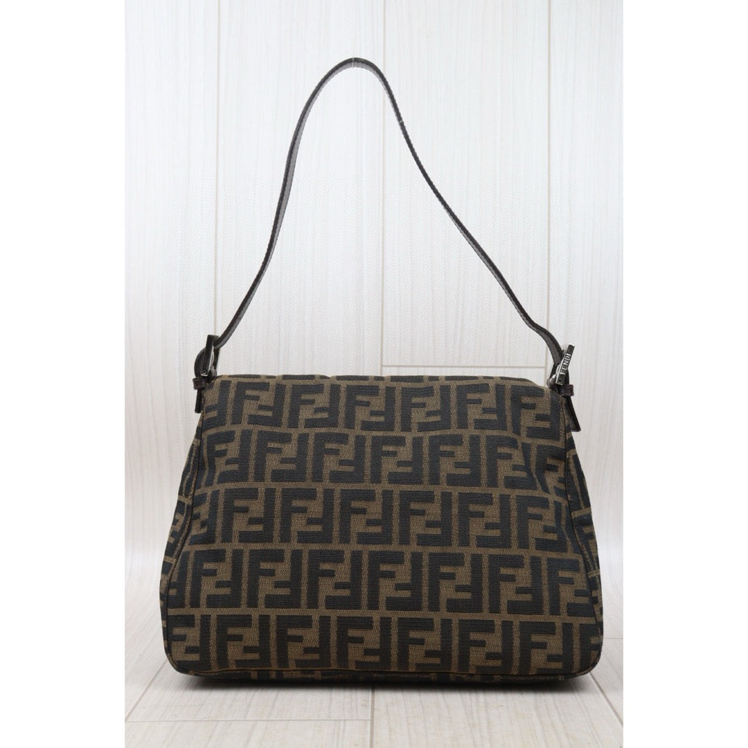 Very Good ( Rank A) ｜ FENDI Zucca Mamma Baguette Shoulder Bag ｜24102409