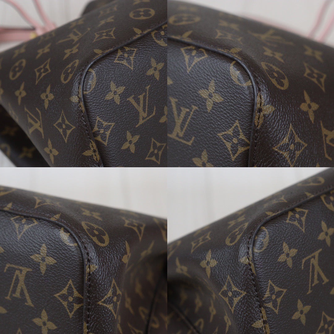 Rank A ｜LV Monogram Neonoe Rose Poodle Shoulder Bag｜23080306