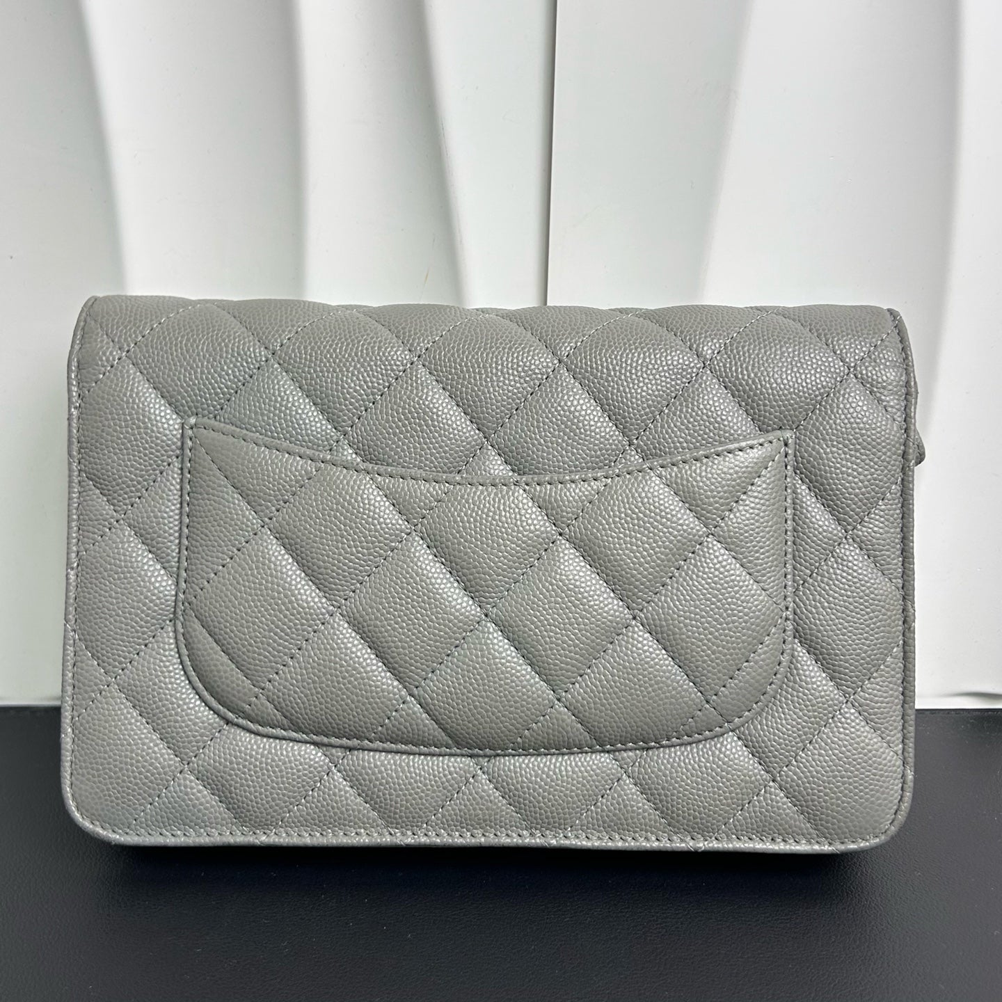 Very Good ( Rank A) ｜ CHANEL Matrasse Chain Caviar Skin WOC19 Shoulder Bag