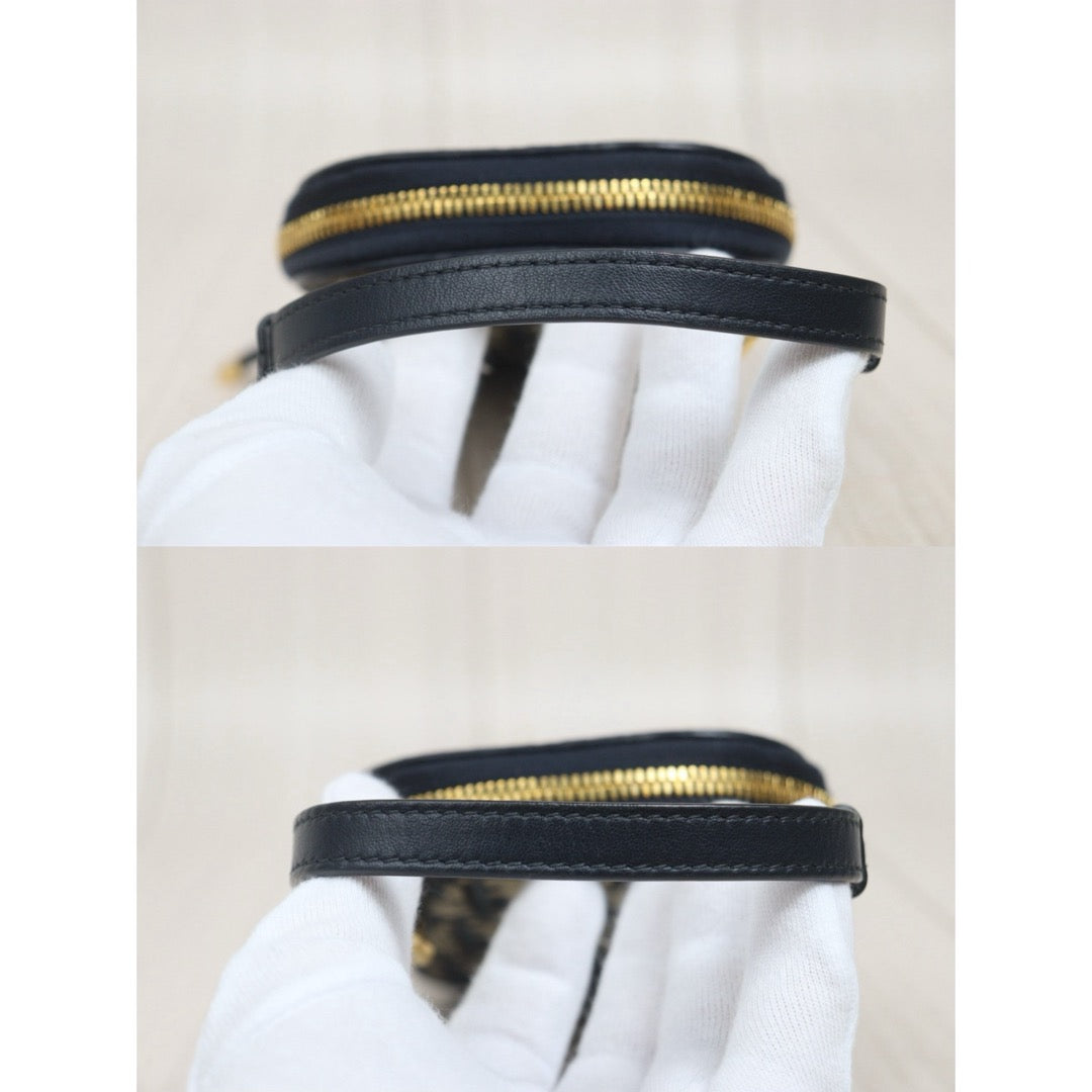 Include Entrupy Certificate of Authenticity｜Very Good ( Rank A)｜Dior Montaigne Mini Pochette Saddle｜26070302