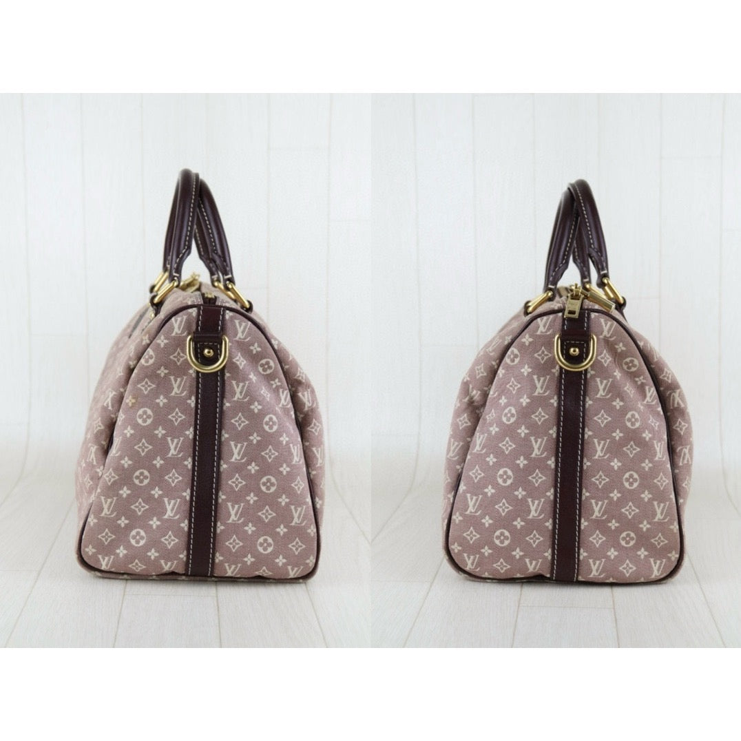 Fair ( Rank B) ｜ LV Monogram Denim Speedy 30 Hand Bag With Shoulder Strap｜S24121009