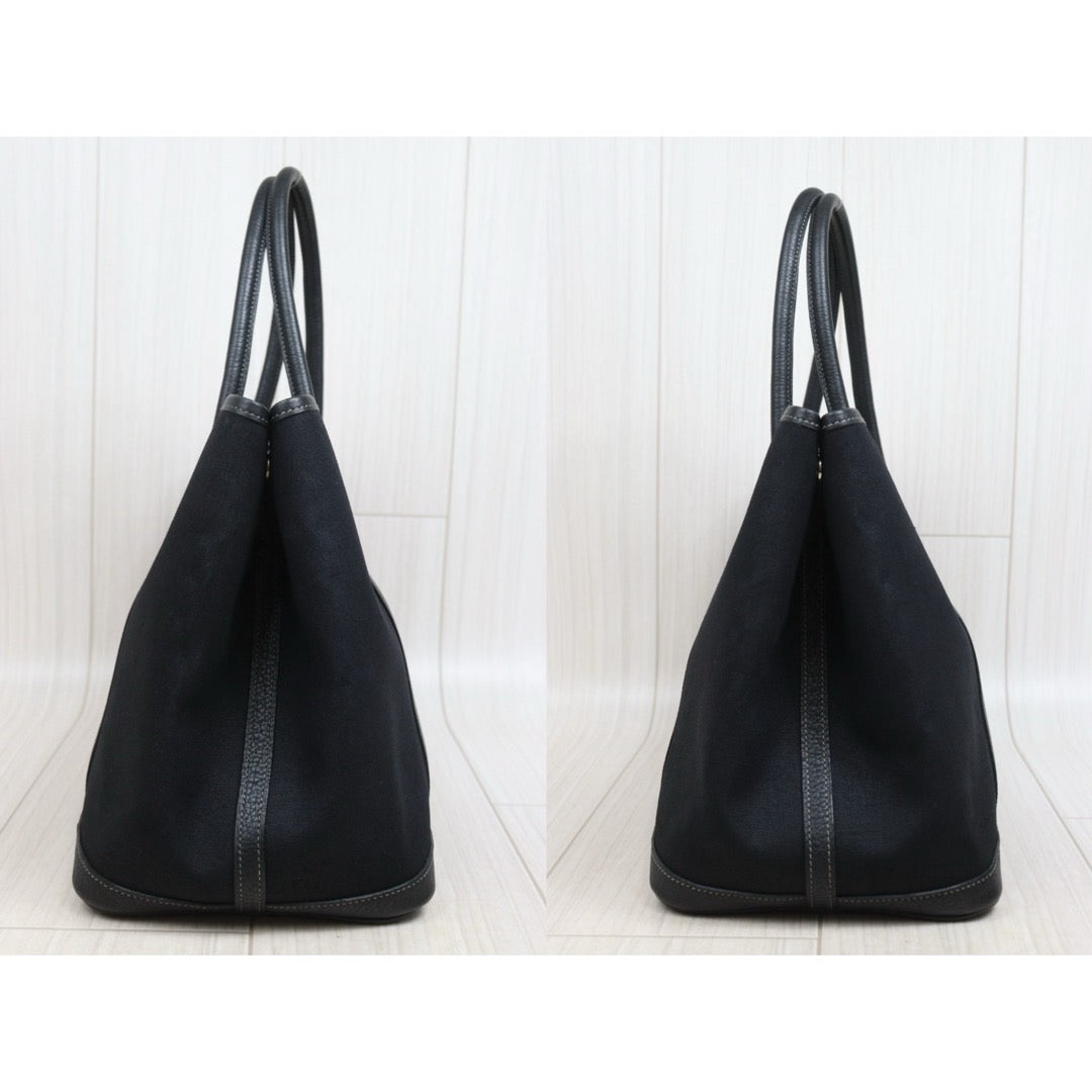 Include Entrupy Certificate of Authenticity｜Good ( Rank AB)｜ HERMES Garden Party PM Handbag □I Stamp Made In 2005 Year｜26062909