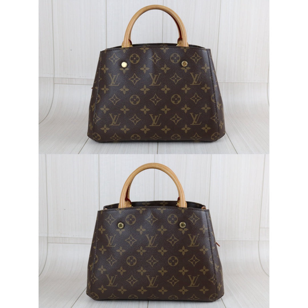 Include Entrupy Certificate of Authenticity｜Good ( Rank AB)｜ Louis Vuitton Monogram Montaigne BB Hand Bag Shoulder Bag｜X26051719