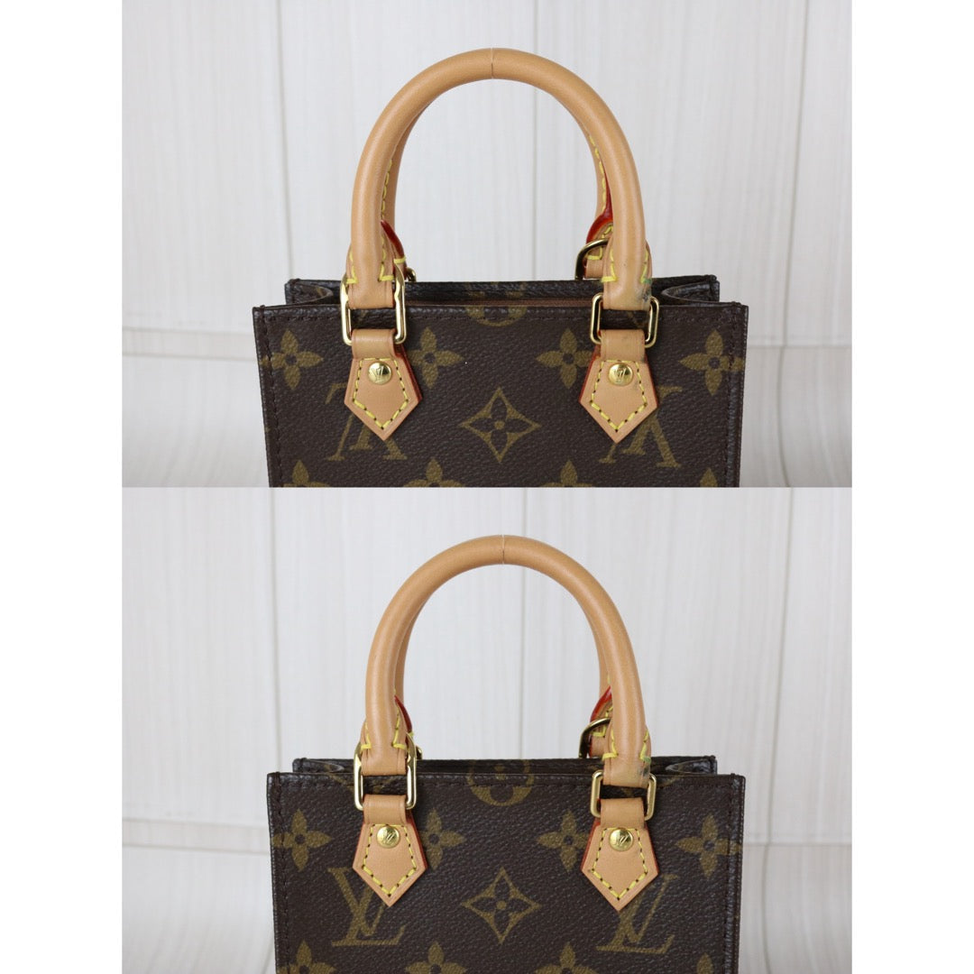 Very Good ( Rank A)｜ LV Monogram Petit Sac Plat MINI Tote Bag Shoulder Bag IC Chips Model｜S26030402