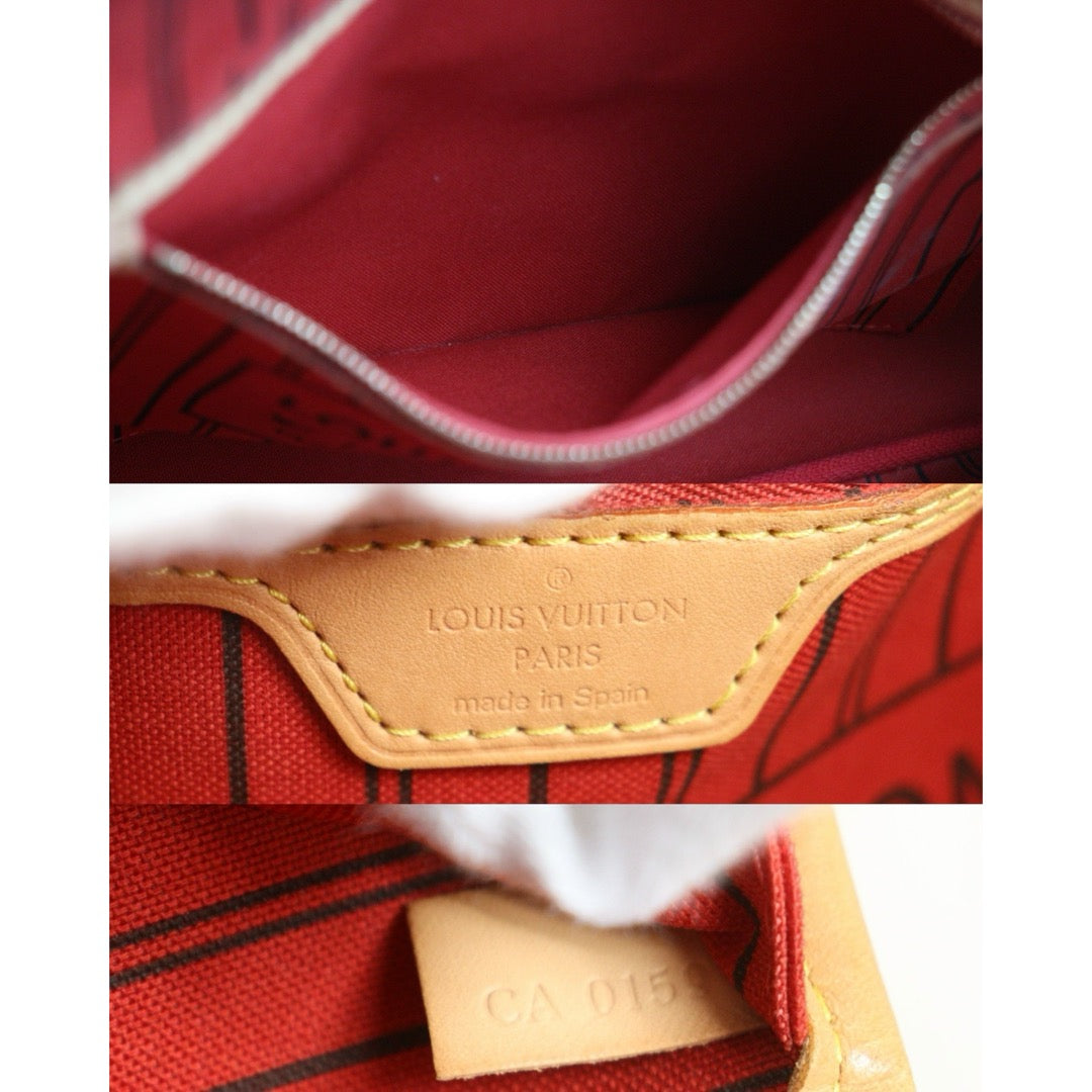 Include Entrupy Certificate of Authenticity｜Good ( Rank AB)｜Louis Vuitton Monogram Neverful MM ShoulderBag With Pouch｜S26080608