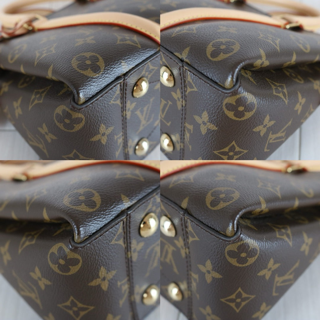 Include Entrupy Certificate of Authenticity｜Excellent（Rank SA）｜Louis Vuitton Monogram Soufflot Montaigne BB Hand Bag Shoulder Bag IC Chips Model ｜X26031004