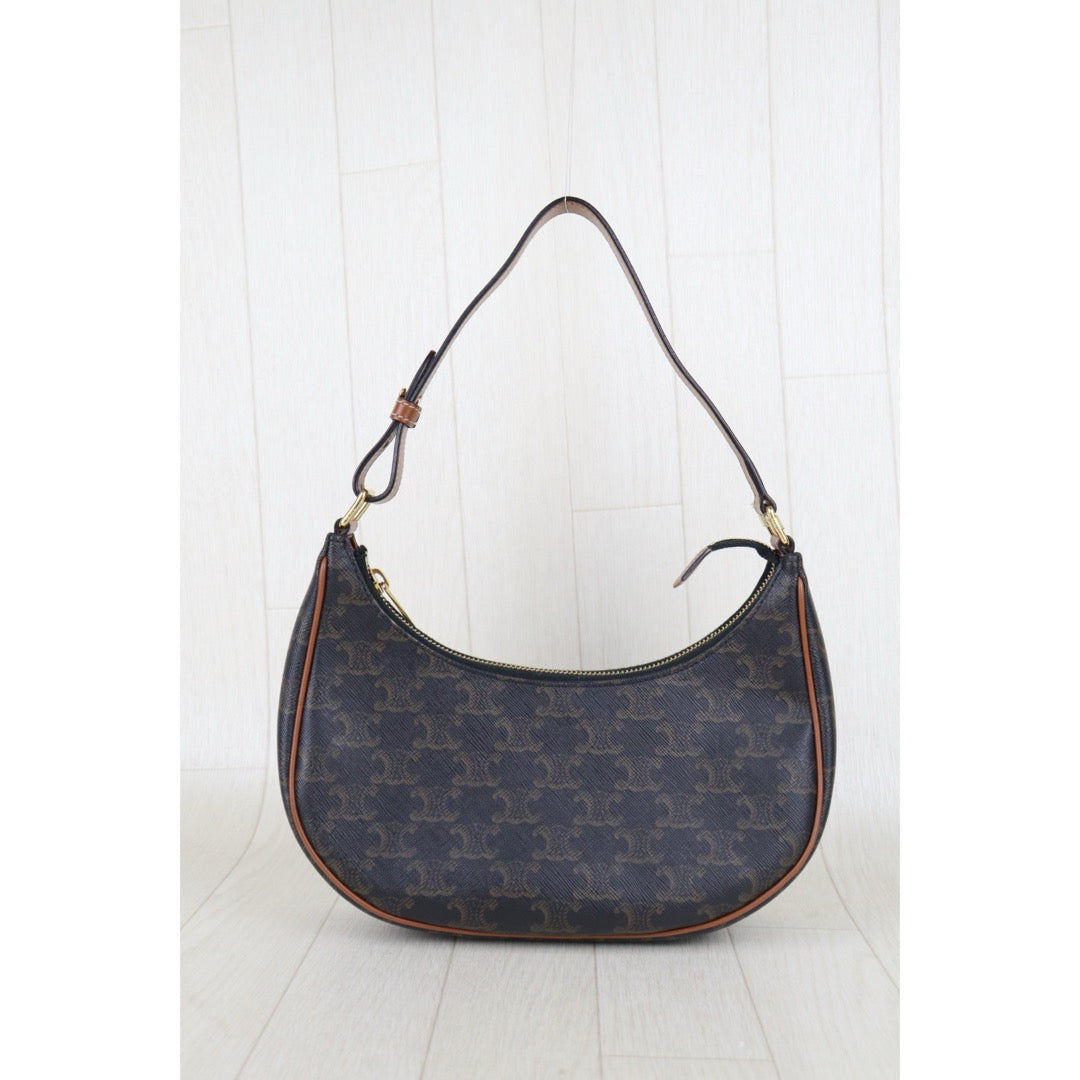 Very Good ( Rank A) ｜ CELINE AVA Triomphe Canvas Shoulder Bag｜S25081806