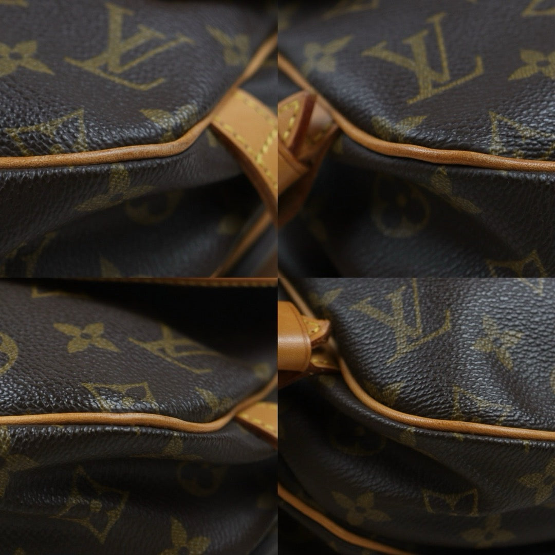 Include Entrupy Certificate of Authenticity｜Very Good ( Rank A) ｜ Louis Vuitton Monogram Saumur 30 Shoulder Bag｜26083105