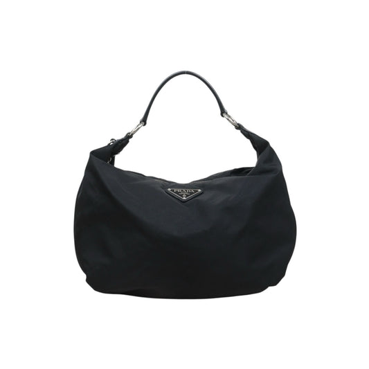 Very Good ( Rank A) ｜ PRADA HOBO GM Black HandBag ｜25112504