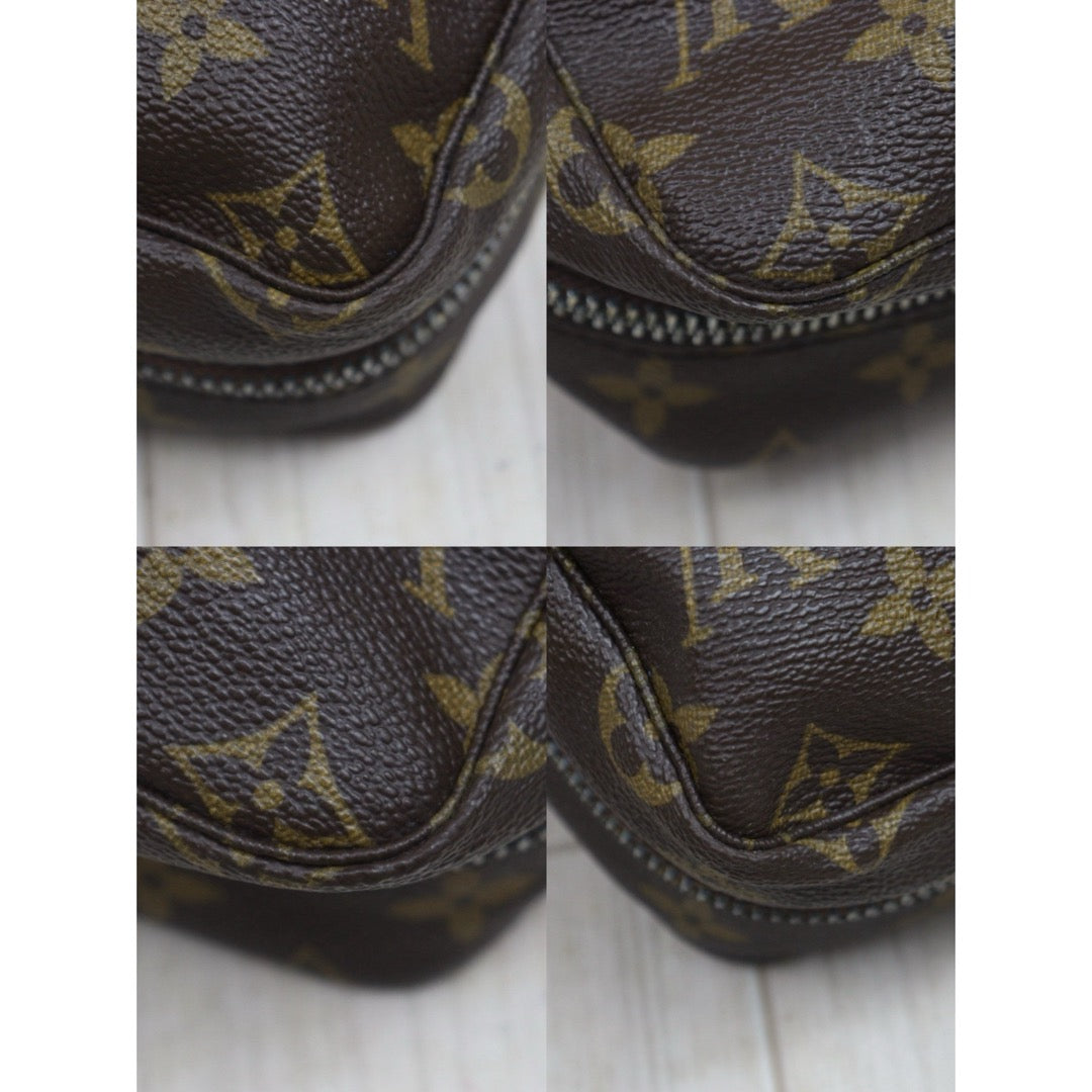 Include Entrupy Certificate of Authenticity｜Good ( Rank AB)｜ Louis Vuitton Truth Toilet 28 Monogram Makeup Pouch｜26072402