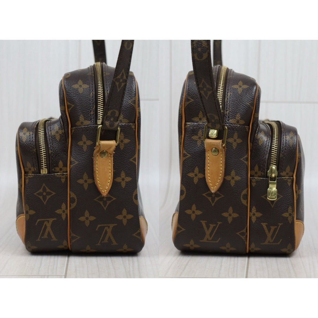 Include Entrupy Certificate of Authenticity｜Good ( Rank AB) ｜ Louis Vuitton Monogram Nile Shoulder Bag｜26011407