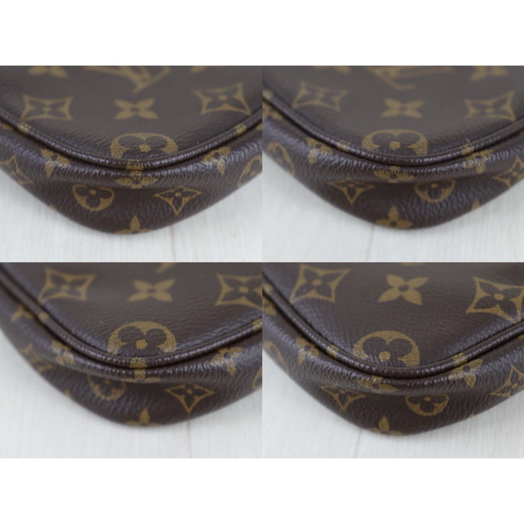 Include Entrupy Certificate of Authenticity｜Good ( Rank AB) ｜ Louis Vuitton Monogram Multi Pochette Accessoire Khaki｜Z26092906