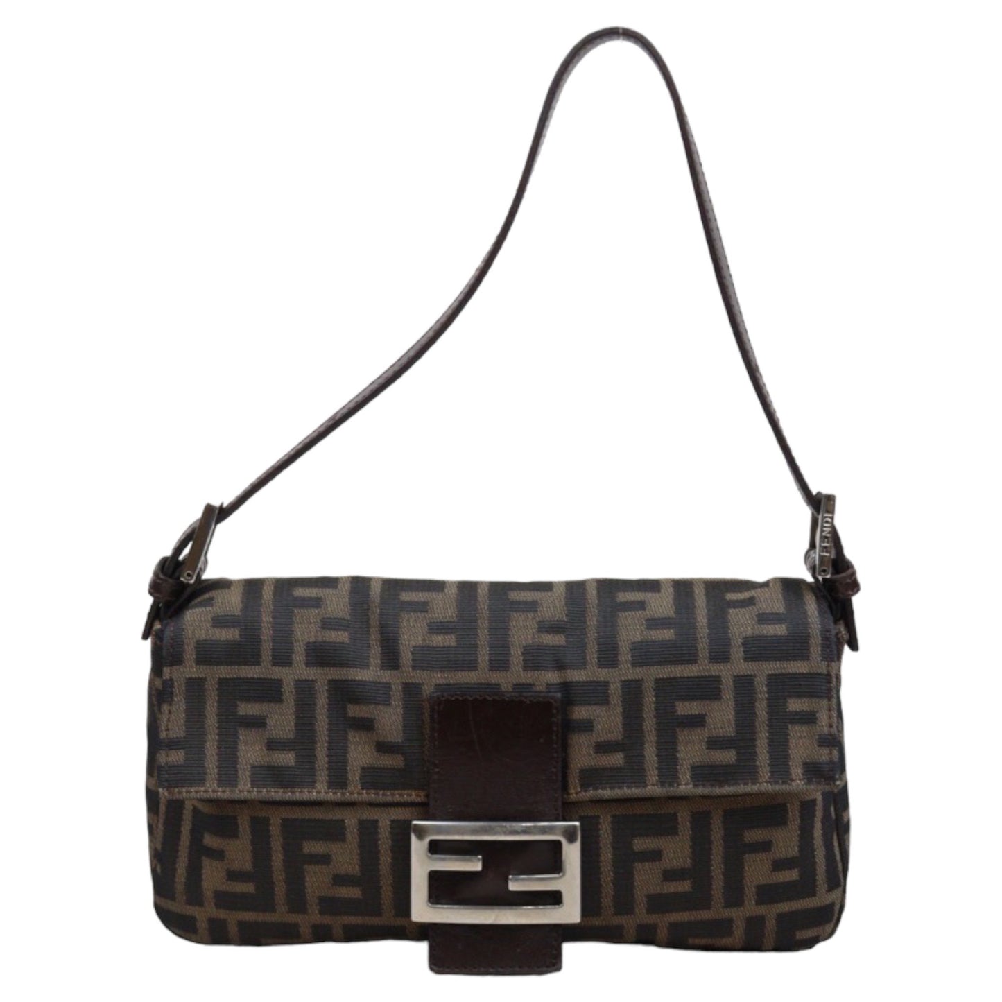 Rank AB｜ FENDI Zucca Mamma Baguette Shoulder Bag ｜23110801