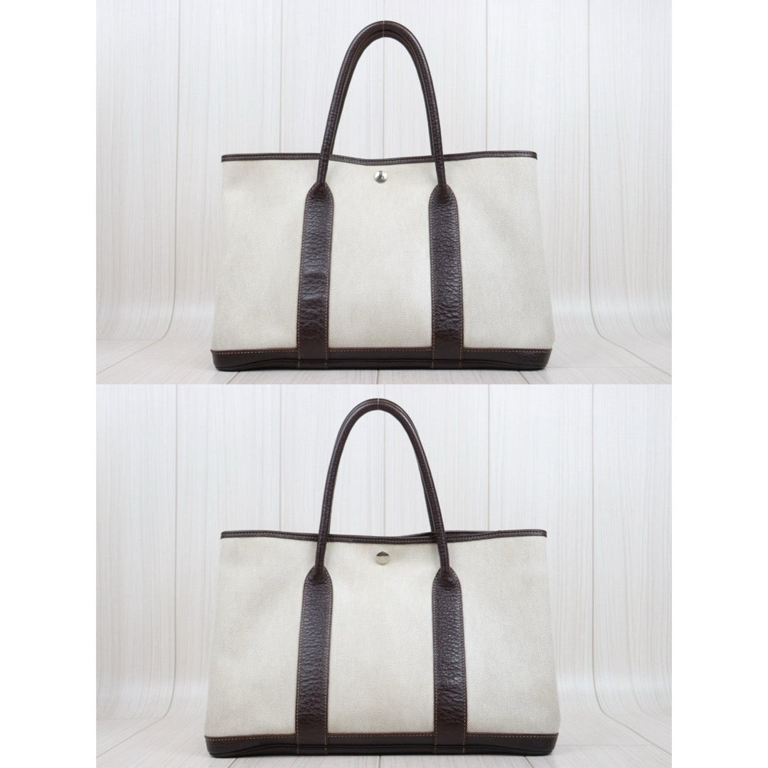 Good ( Rank AB)｜ HERMES Garden Party PM Handbag □G Stamp Made In 2003 Year｜25060522