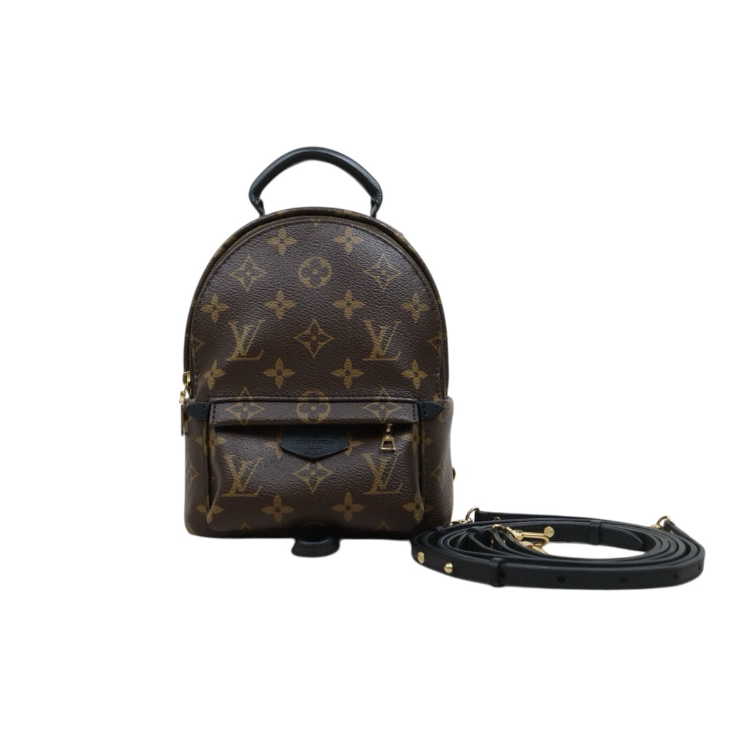 Very Good ( Rank A) ｜  LV Monogram Coated Canvas Mini Palm Springs Backpack｜25102808
